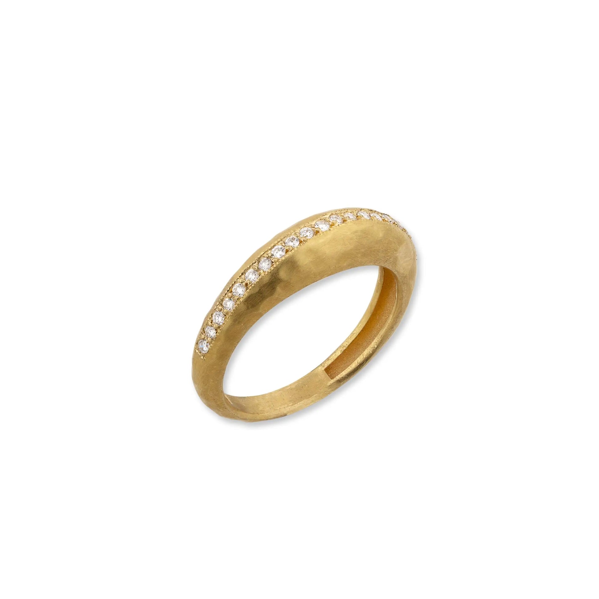 lika behar boogie ring 24k gold with diamonds
