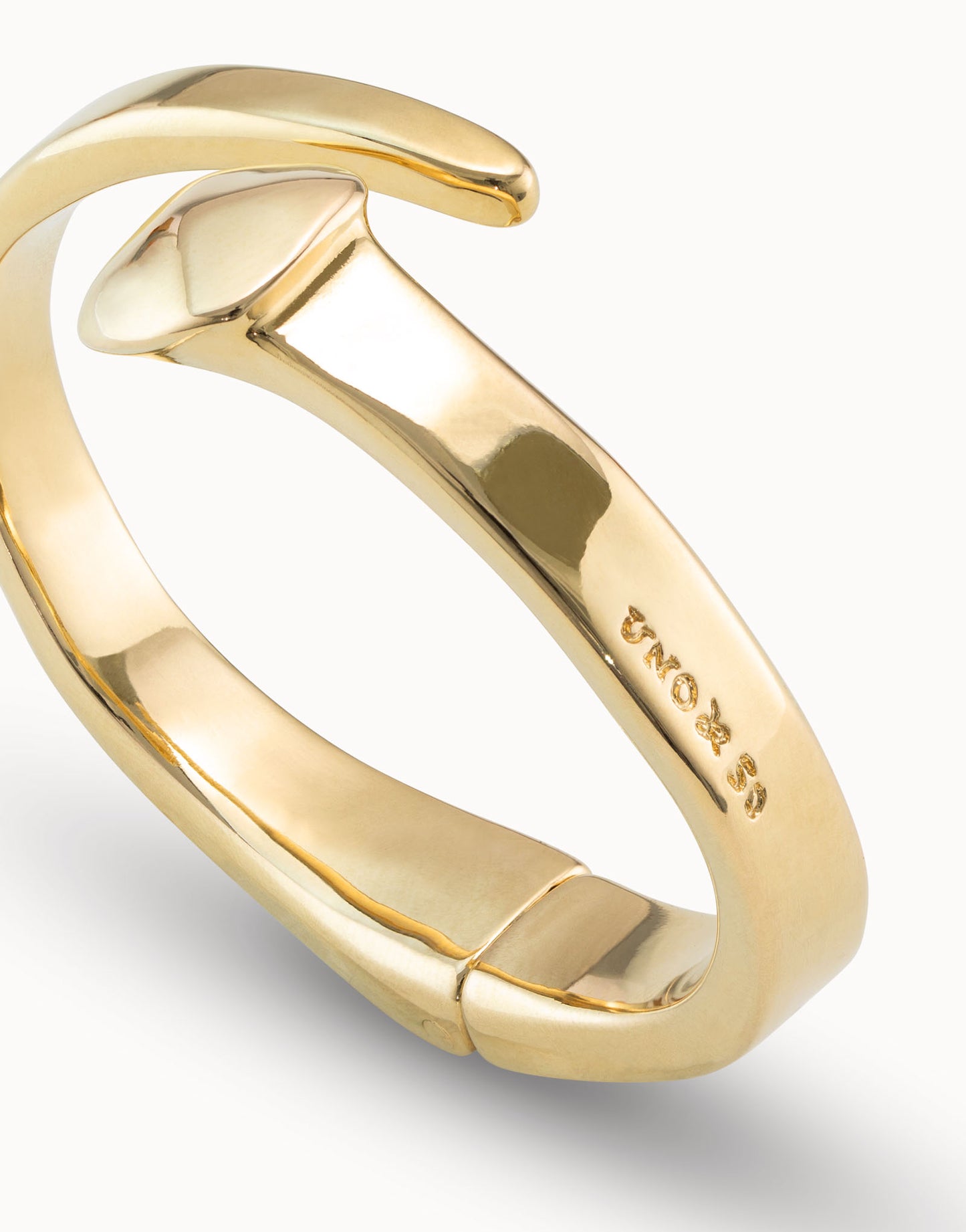 UNOde50 New Nail Bracelet - Gold Tone