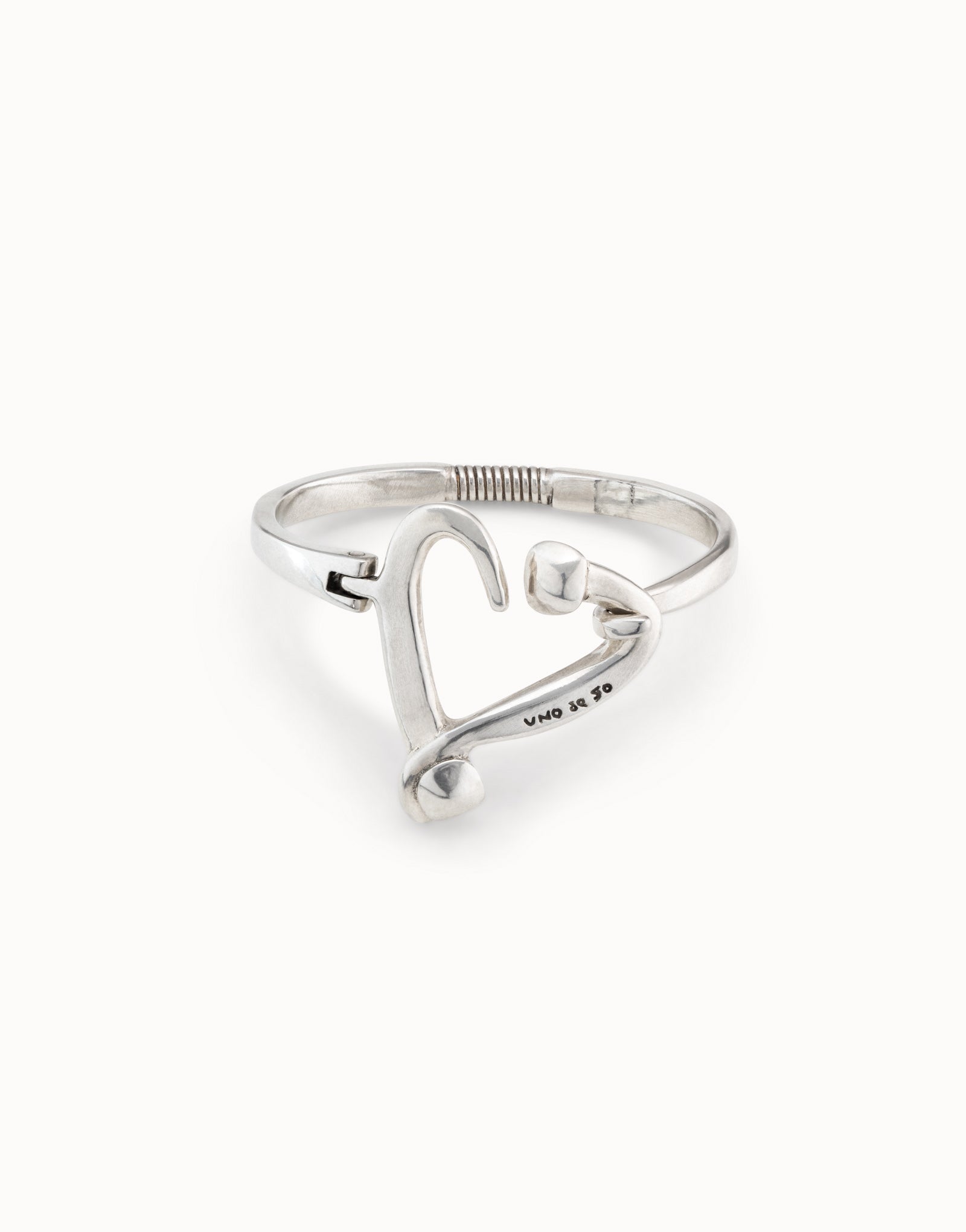 UNOde50 One Love Bracelet heart-shaped