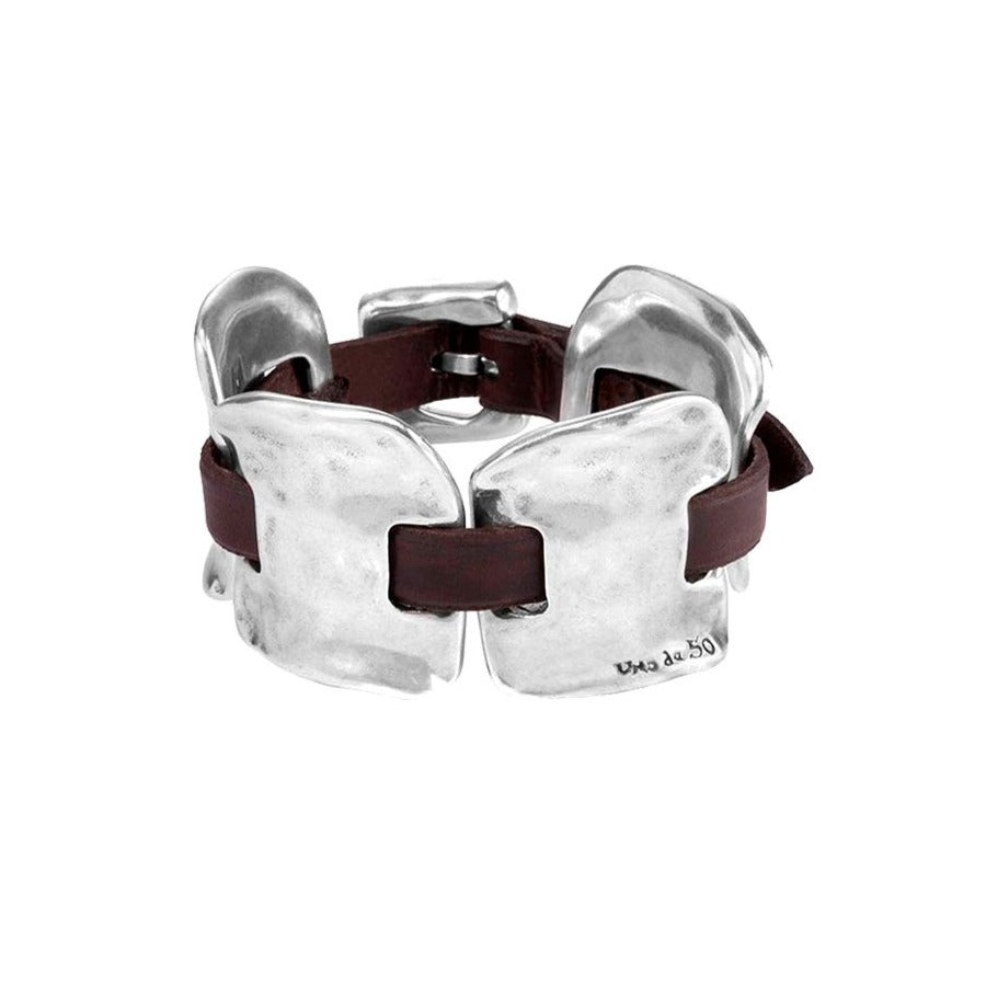 immortal bracelet unode50 genuine leather handmade in Spain