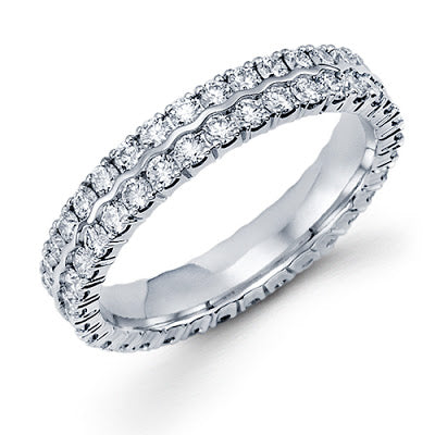 Eternity Band - 14k Gold/Diamonds #6559