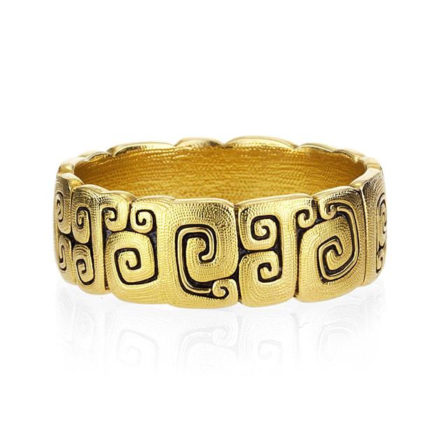 r94 j garden alex sepkus 18k yellow gold mens band