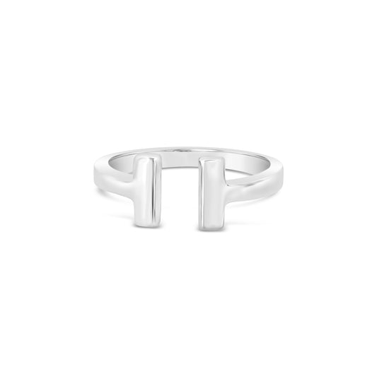 t ring cape cod sterling silver gold filled fashion T design 