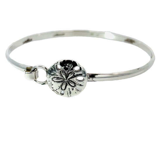 sand dollar cape cod bracelet made of 925 sterling silver