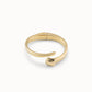 UNODE50 New Nail Bracelet - Gold Tone