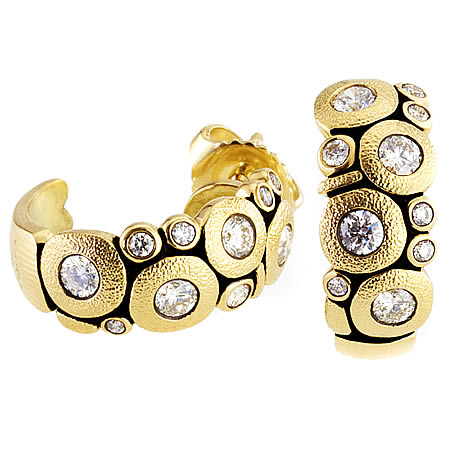 alex sepkus candy earrings e122 18k gold diamond earring