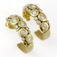 alex sepkus earrings large candy 18k gold diamonds fashion jewelry 