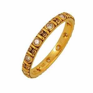 r73 alex sepkus circle band handmade 18k yellow gold diamond fashion ring michaels jewelry cape cod jeweler provincetown