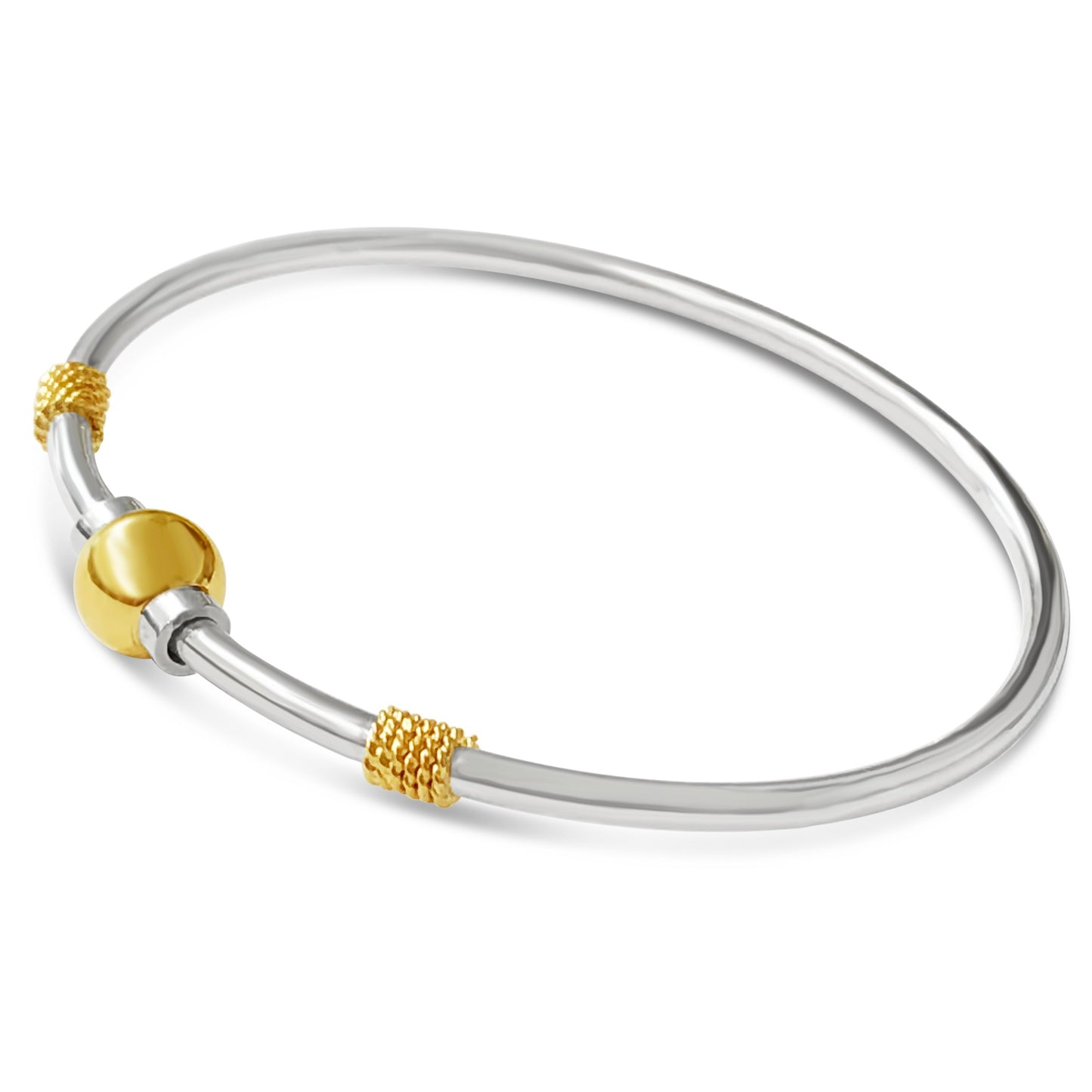 cape cod beachball bracelet with nautical rope 14k gold sterling silver made on cape cod