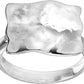 cape cod square root ring sterling silver minimalist ring