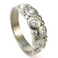 r-122P alex sepkus platinum candy dome ring diamonds handmade fine jewelry