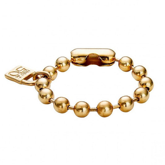 unode50 snowflake bracelet gold tone minimalist bracelet